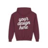 Customizable Youth Hoodie with Stylish Text Design, Personalized Gift, Trendy Streetwear, Perfect for Birthdays, Festive Celebrations, [...]