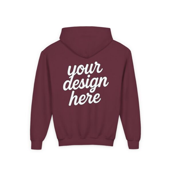 Customizable Youth Hoodie with Stylish Text Design, Personalized Gift, Trendy Streetwear, Perfect for Birthdays, Festive Celebrations, [...]