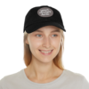 7314533172554266130_2048.webp Dad Hat with Custom Leather Patch, Personalized Gift for Dad, Casual Summer Hat, Adjustable Cap, Father's Day Gift, Gift for Him