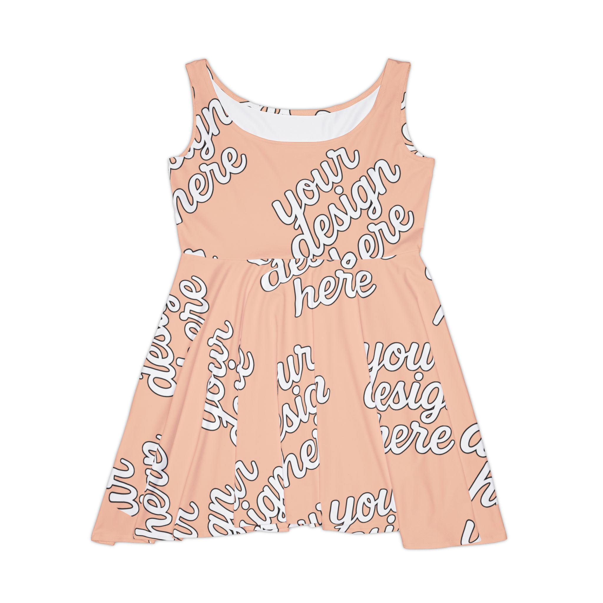 7319233970216870156_2048.jpeg Women's Skater Dress (AOP)
