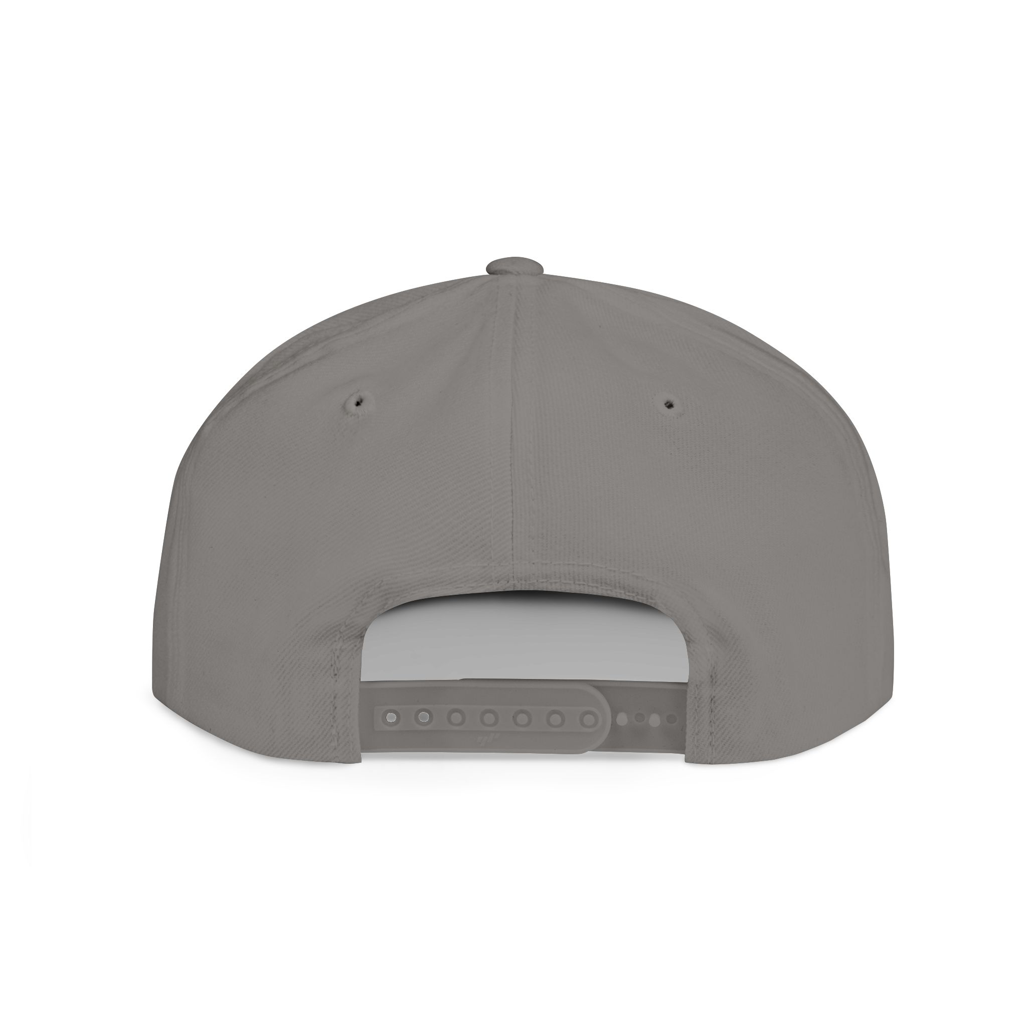 Snapback Hat - Stylish Flat Bill Cap for Adults with Classic Green Undervisor and Adjustable Closure