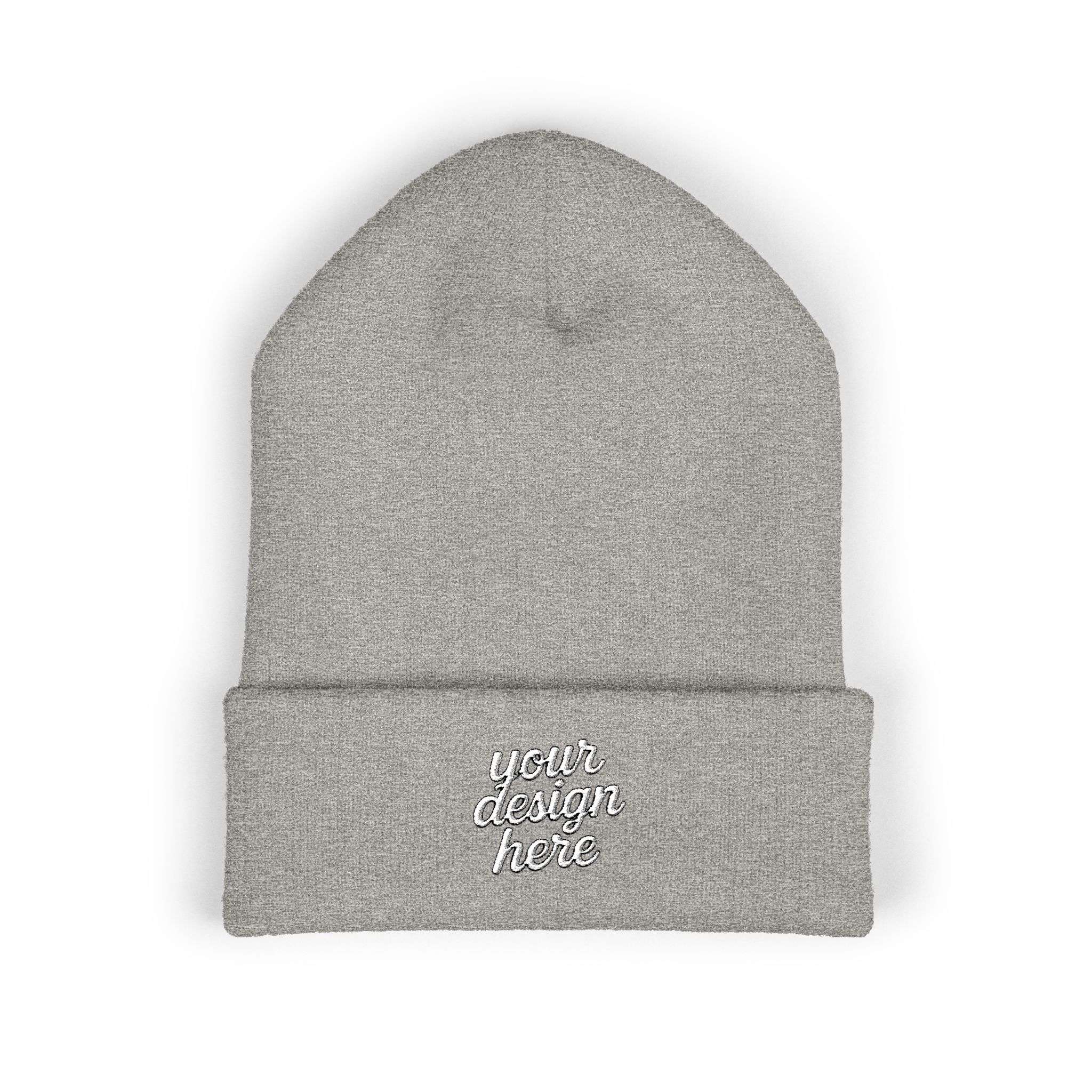 7354384780007512241_2048.jpeg Embroidered Classic Cuffed Beanie for Cozy Winter Days, Fashion Accessories, Gifts for Him/Her, Outdoor Activities, Casual Style