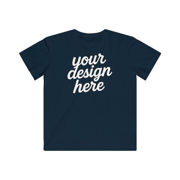 Kids Customizable Fine Jersey Tee - Perfect for Birthdays, Family Events, Casual Wear, Personal Gifts, Unique Celebrations