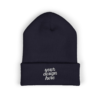 763541040946212029_2048.webp Embroidered Classic Cuffed Beanie for Cozy Winter Days, Fashion Accessories, Gifts for Him/Her, Outdoor Activities, Casual Style