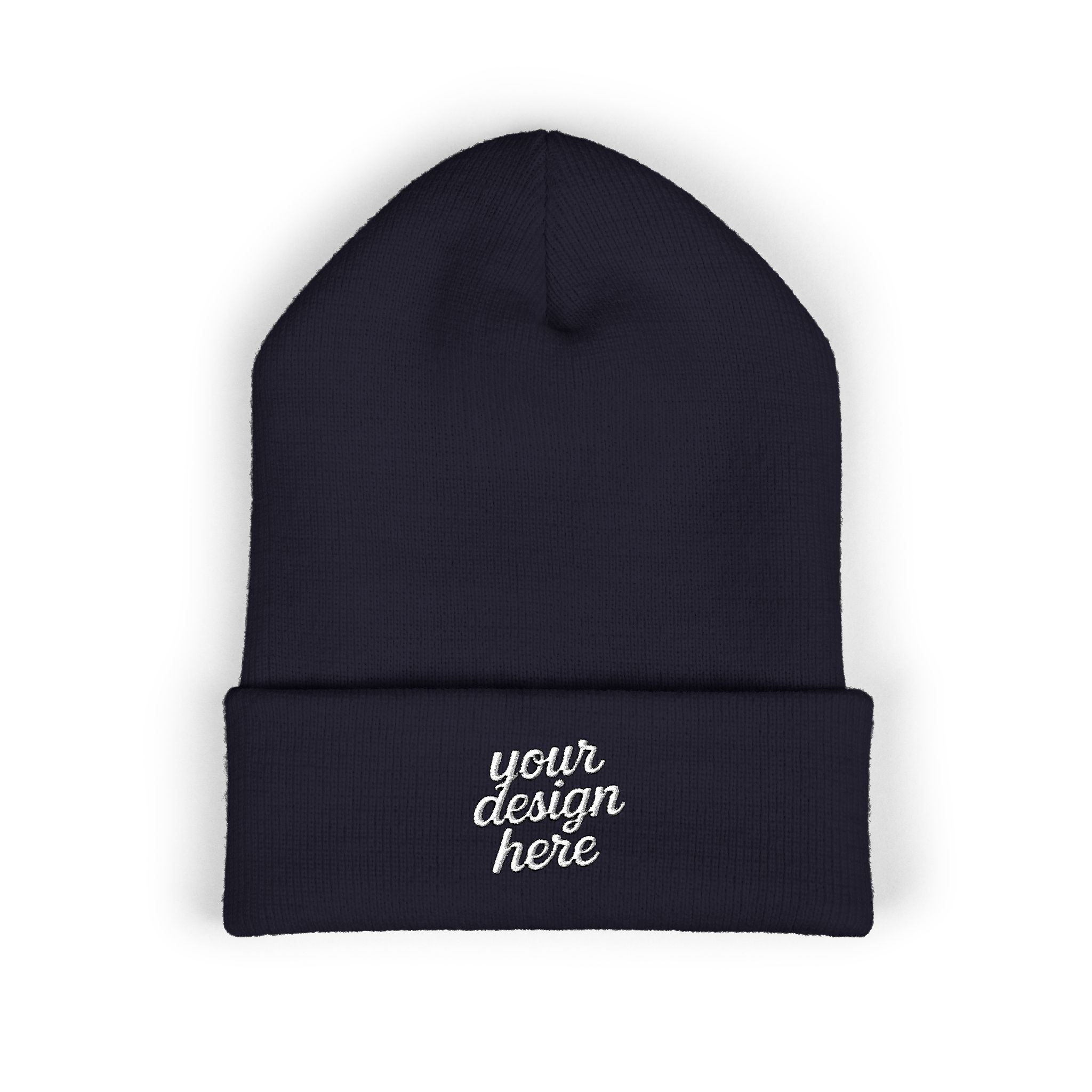 763541040946212029_2048.webp Embroidered Classic Cuffed Beanie for Cozy Winter Days, Fashion Accessories, Gifts for Him/Her, Outdoor Activities, Casual Style