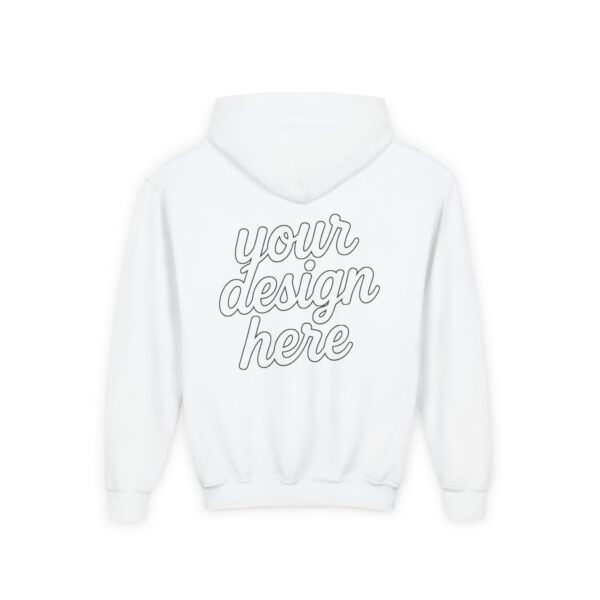 Customizable Youth Hoodie with Stylish Text Design, Personalized Gift, Trendy Streetwear, Perfect for Birthdays, Festive Celebrations, [...]