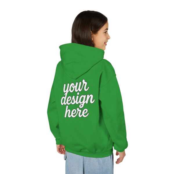 Customizable Youth Hoodie with Stylish Text Design, Personalized Gift, Trendy Streetwear, Perfect for Birthdays, Festive Celebrations, [...]