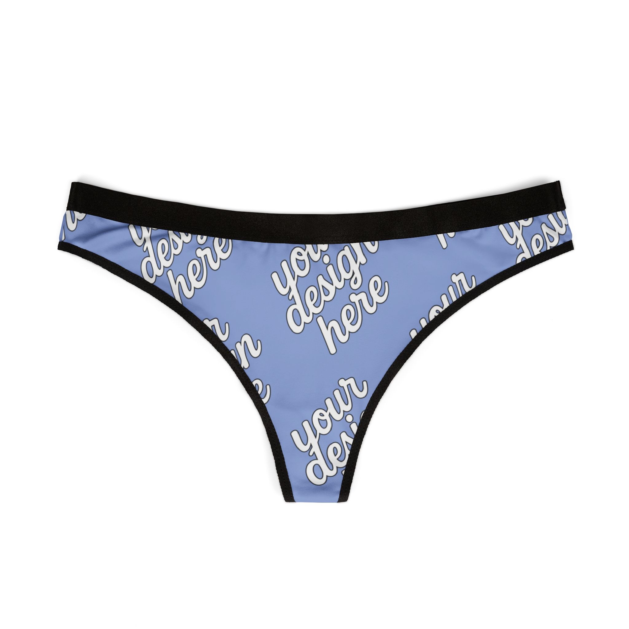 Customizable Women's Thongs, Personalized Underwear, Fashionable Lingerie, Unique Gift for Her, Everyday Comfort