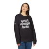 7752821666013141794_2048.jpeg Adidas Personalized Unisex Fleece Crewneck Sweatshirt, Cozy Gift, Custom Apparel, Fashion Layering, Winter Wardrobe Essential