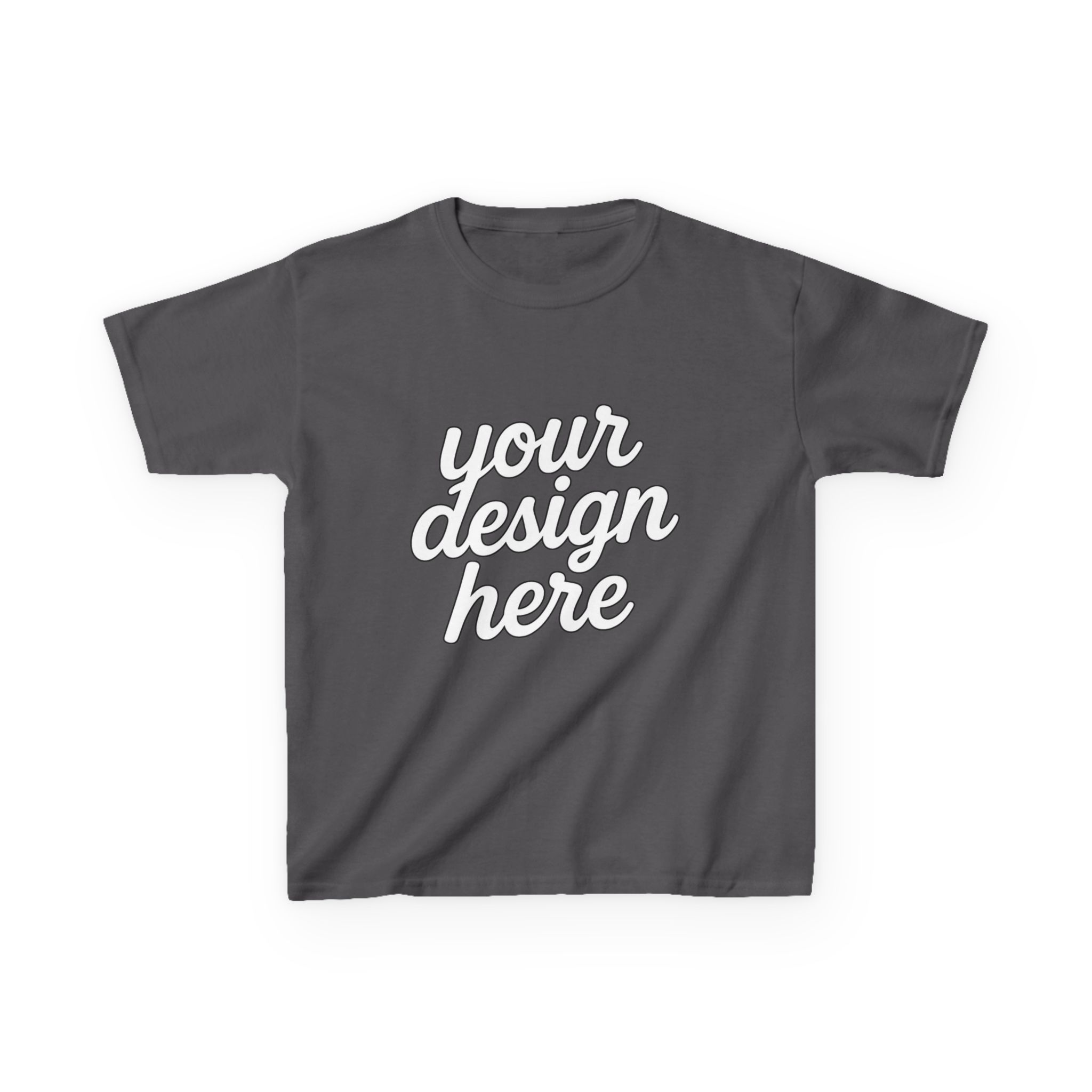 7789657636869665995_2048.webp Kids Heavy Cotton™ Tee - Comfortable & Fun T-Shirt for Boys & Girls, Casual Wear, Birthday Gift, Playtime Essentials, Everyday Style