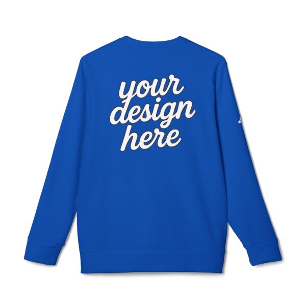 Adidas Personalized Unisex Fleece Crewneck Sweatshirt, Cozy Gift, Custom Apparel, Fashion Layering, Winter Wardrobe Essential