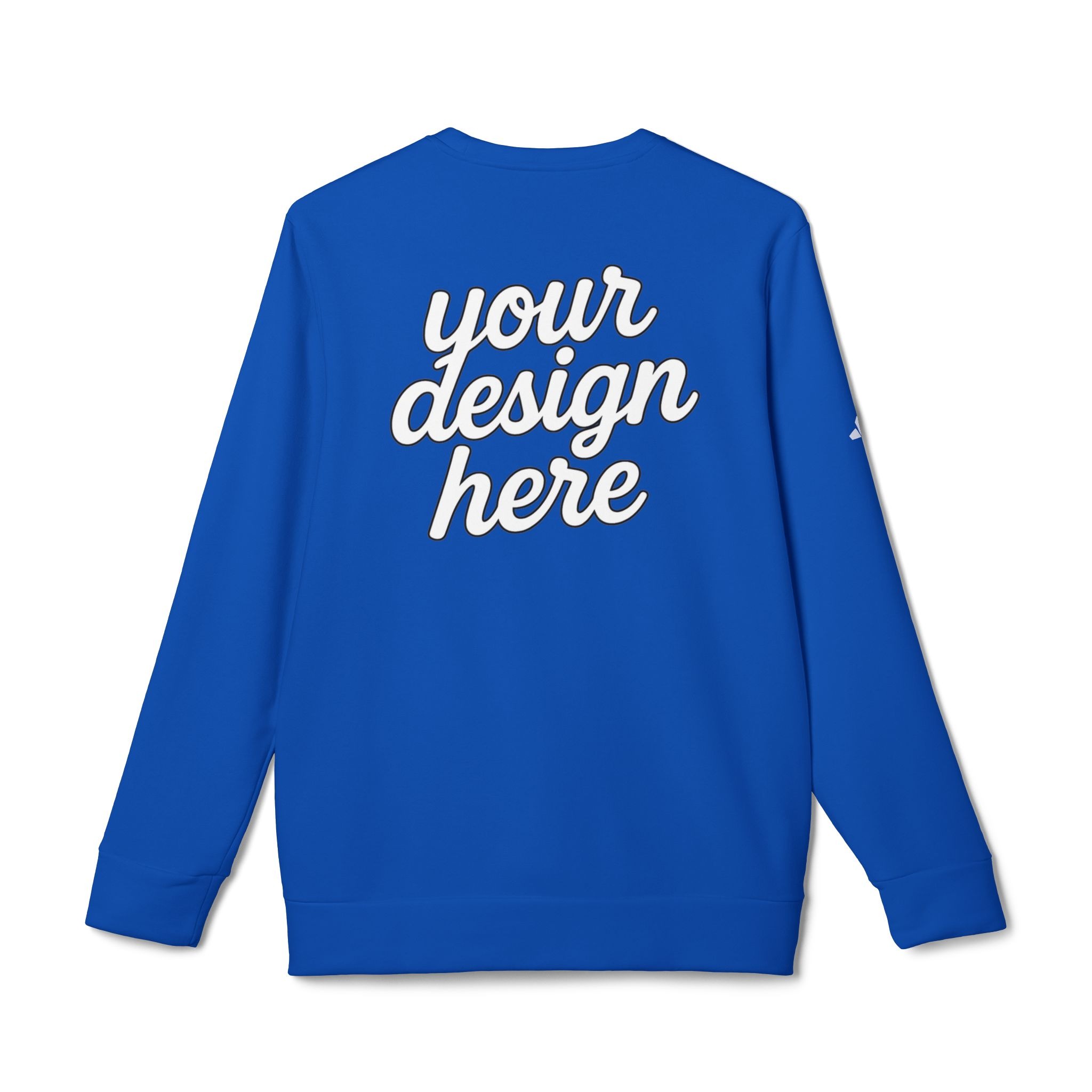 7838698038575680684_2048.jpeg Adidas Personalized Unisex Fleece Crewneck Sweatshirt, Cozy Gift, Custom Apparel, Fashion Layering, Winter Wardrobe Essential