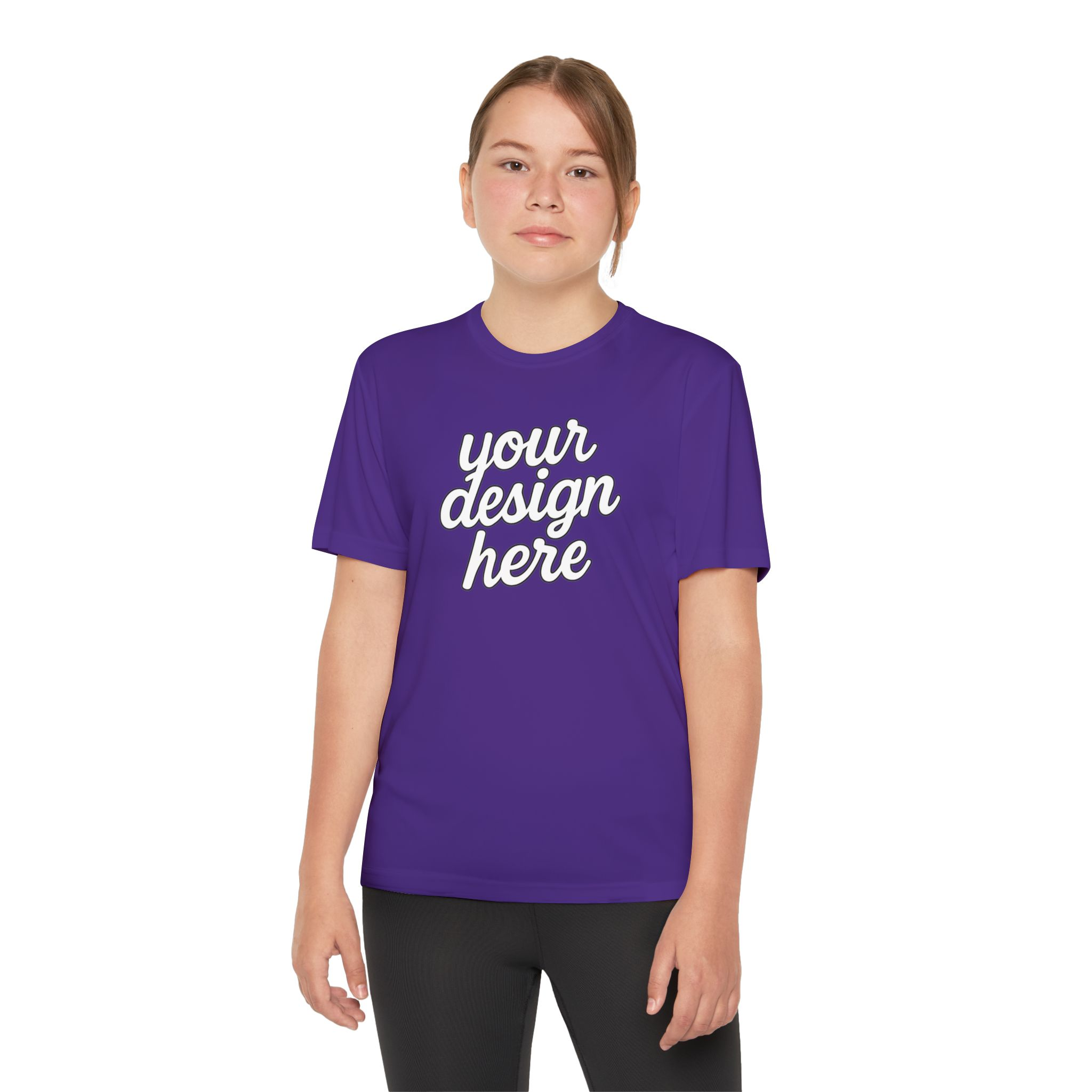 7839902517046093635_2048.webp Youth Competitor Tee - Performance Athletic T-Shirt for Kids and Teens