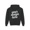 Customizable Youth Hoodie with Stylish Text Design, Personalized Gift, Trendy Streetwear, Perfect for Birthdays, Festive Celebrations, [...]