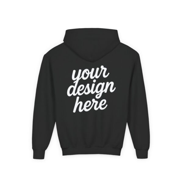 Customizable Youth Hoodie with Stylish Text Design, Personalized Gift, Trendy Streetwear, Perfect for Birthdays, Festive Celebrations, [...]