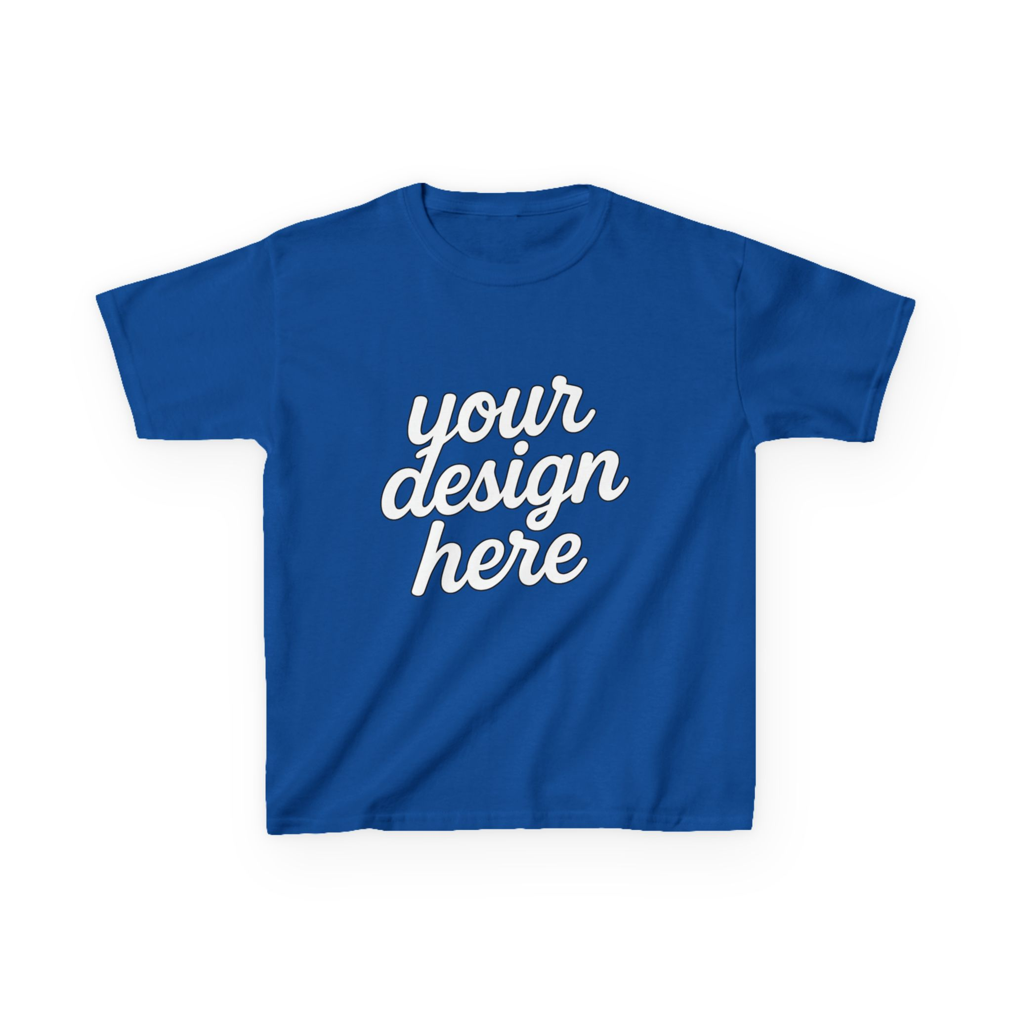 7866519150755249243_2048.webp Kids Heavy Cotton™ Tee - Comfortable & Fun T-Shirt for Boys & Girls, Casual Wear, Birthday Gift, Playtime Essentials, Everyday Style