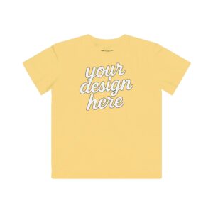 Kids Customizable Fine Jersey Tee - Perfect for Birthdays, Family Events, Casual Wear, Personal Gifts, Unique Celebrations
