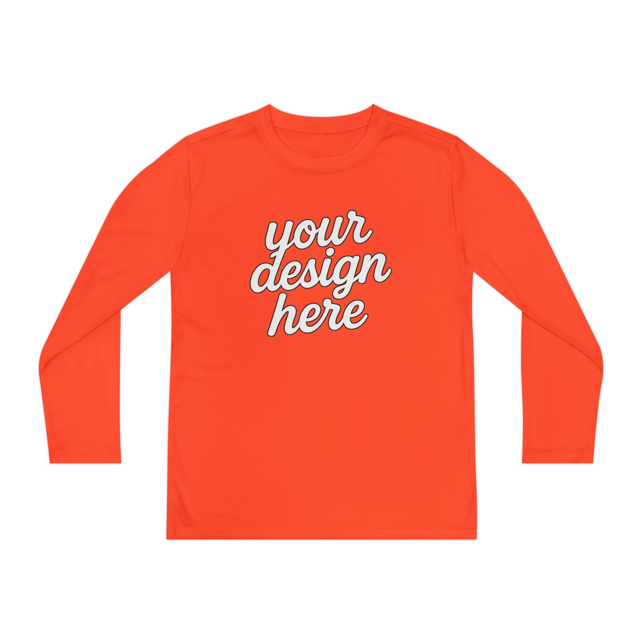 7989064867812153307_2048.webp Custom Youth Long Sleeve Tee for Active Kids, Personalized Athletic Shirt, Ideal for Sports, Birthdays, Gifts, Family Events