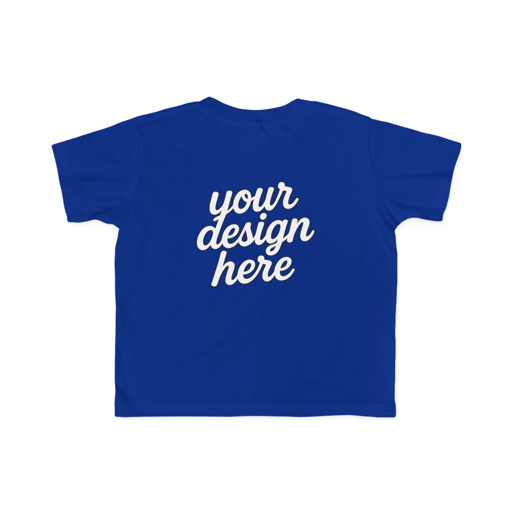 Toddler's Customizable Fine Jersey Tee - Cute Kids Shirt, Birthday Gift, Everyday Wear, Personalized Gift, Playdate Outfit