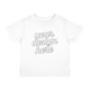 8127868075909011535_2048.jpeg Cute Infant Cotton Jersey Tee, Baby Shower Gift, Toddler Apparel, Customizable Tee, First Birthday Outfit