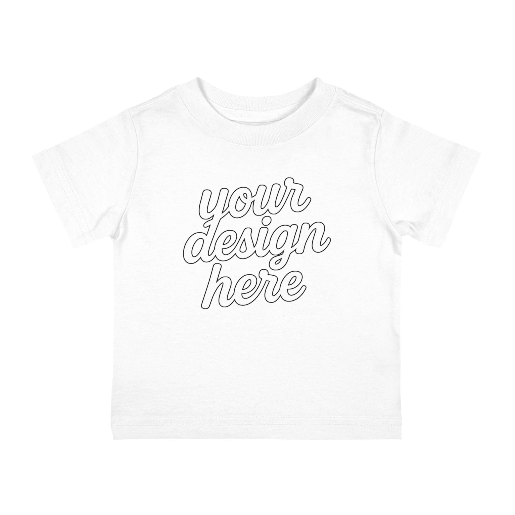 8127868075909011535_2048.jpeg Cute Infant Cotton Jersey Tee, Baby Shower Gift, Toddler Apparel, Customizable Tee, First Birthday Outfit