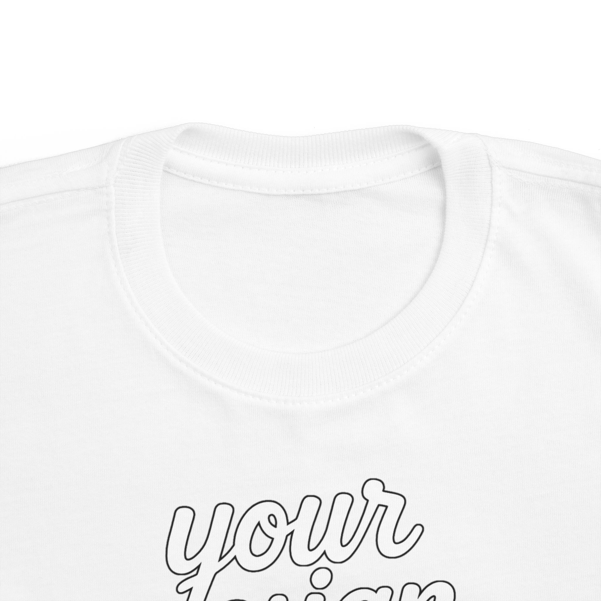 Toddler's Customizable Fine Jersey Tee - Cute Kids Shirt, Birthday Gift, Everyday Wear, Personalized Gift, Playdate Outfit