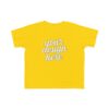 Toddler's Customizable Fine Jersey Tee - Cute Kids Shirt, Birthday Gift, Everyday Wear, Personalized Gift, Playdate Outfit