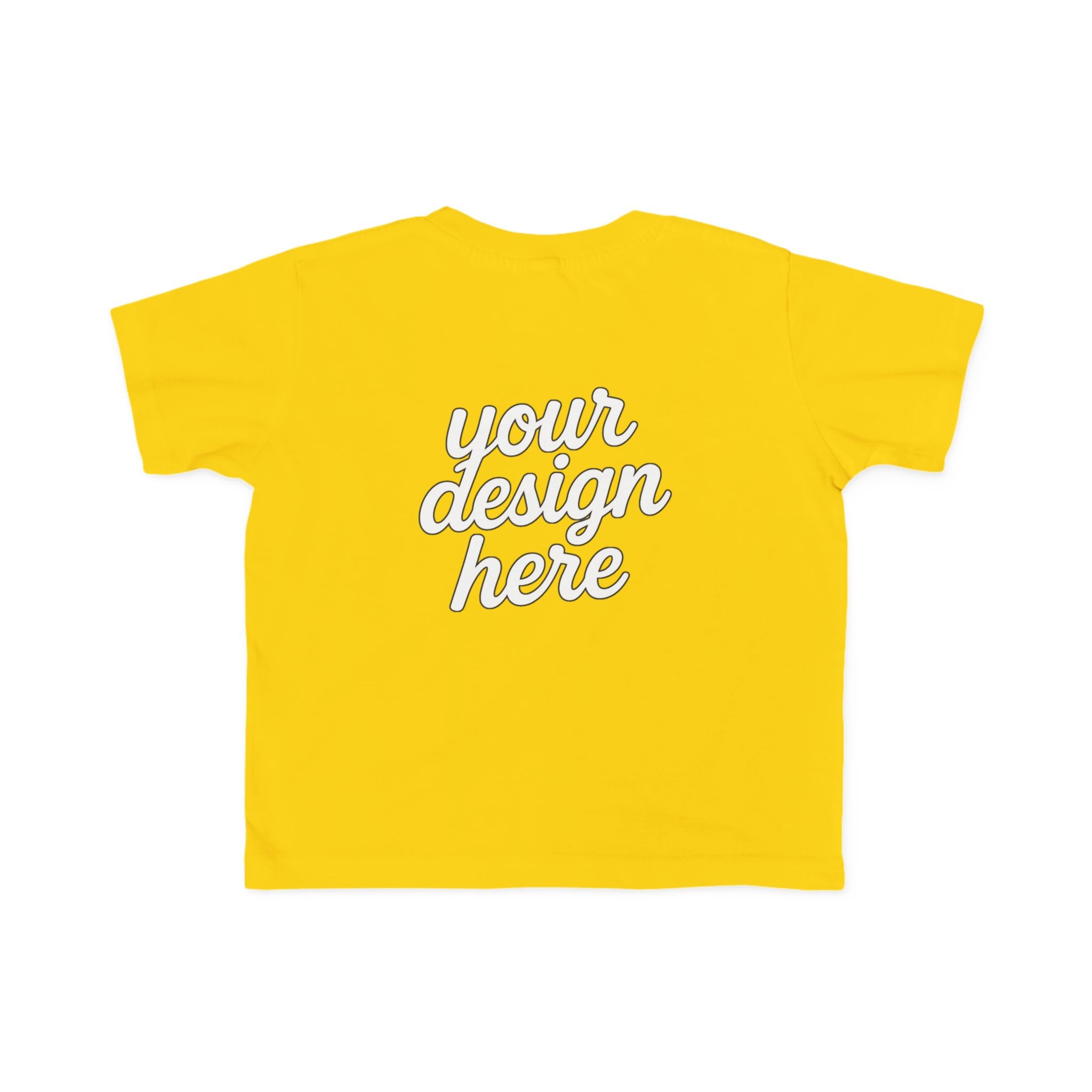 Toddler's Customizable Fine Jersey Tee - Cute Kids Shirt, Birthday Gift, Everyday Wear, Personalized Gift, Playdate Outfit