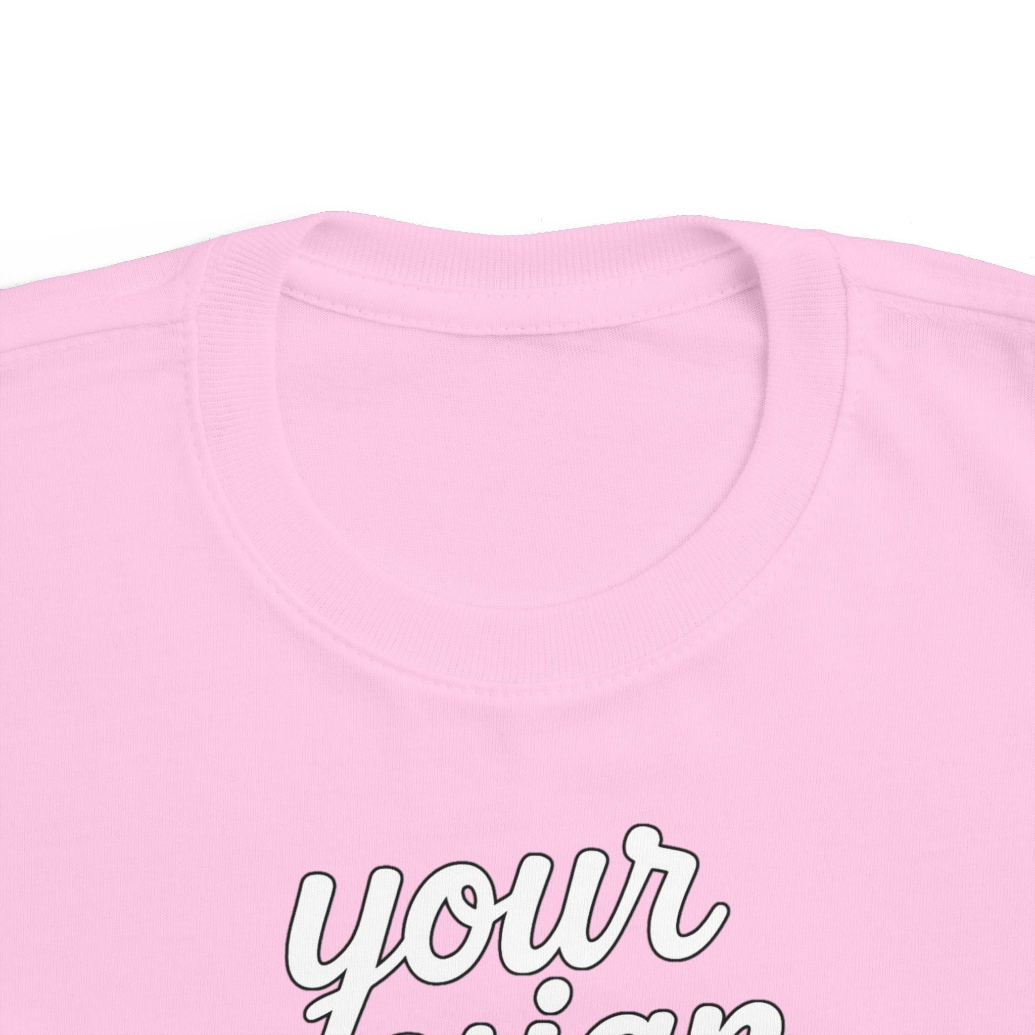 Toddler's Customizable Fine Jersey Tee - Cute Kids Shirt, Birthday Gift, Everyday Wear, Personalized Gift, Playdate Outfit