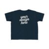 Toddler's Customizable Fine Jersey Tee - Cute Kids Shirt, Birthday Gift, Everyday Wear, Personalized Gift, Playdate Outfit