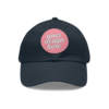 8636999328261287862_2048.webp Dad Hat with Custom Leather Patch, Personalized Gift for Dad, Casual Summer Hat, Adjustable Cap, Father's Day Gift, Gift for Him