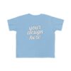Toddler's Customizable Fine Jersey Tee - Cute Kids Shirt, Birthday Gift, Everyday Wear, Personalized Gift, Playdate Outfit