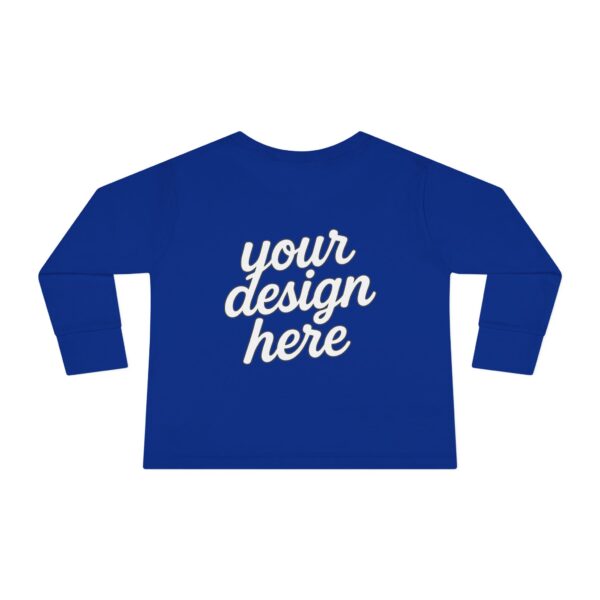 Customizable Toddler Long Sleeve Tee, Kids Fashion, Personalized Gift, Birthday Outfit, Playtime Wear, Baby Shower