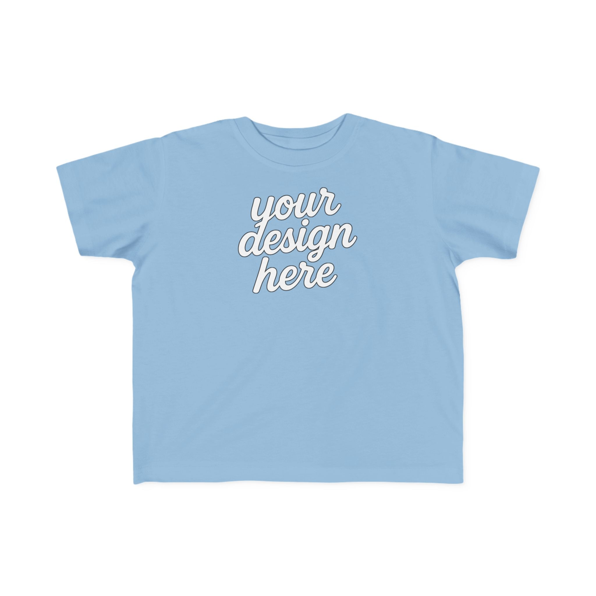 Toddler's Customizable Fine Jersey Tee - Cute Kids Shirt, Birthday Gift, Everyday Wear, Personalized Gift, Playdate Outfit