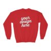 8690901416820731468_2048.jpeg Youth Crewneck Sweatshirt, Cozy Kids Fashion, Personalized Gift, Customizable Sweatshirt, Perfect for School, Casual Wear, Birthdays