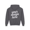 Customizable Youth Hoodie with Stylish Text Design, Personalized Gift, Trendy Streetwear, Perfect for Birthdays, Festive Celebrations, [...]