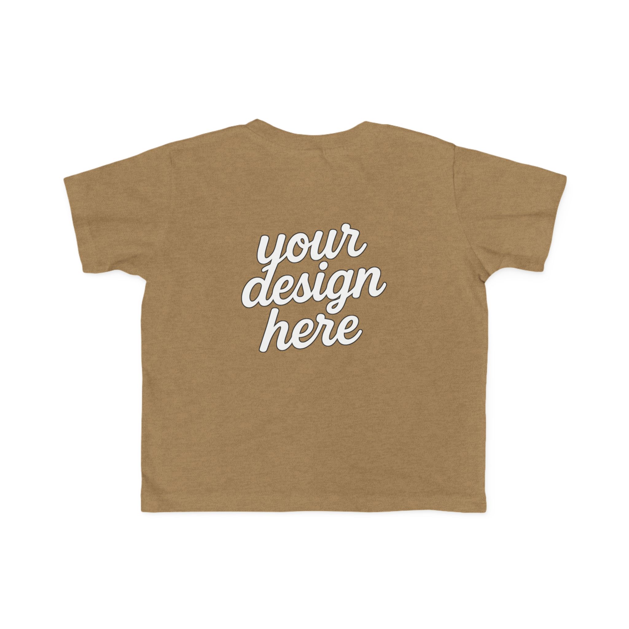 Toddler's Customizable Fine Jersey Tee - Cute Kids Shirt, Birthday Gift, Everyday Wear, Personalized Gift, Playdate Outfit