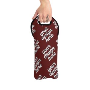 Wine Tote Bag - Stylish Neoprene Bottle Carrier for Wine Lovers and Gift-givers