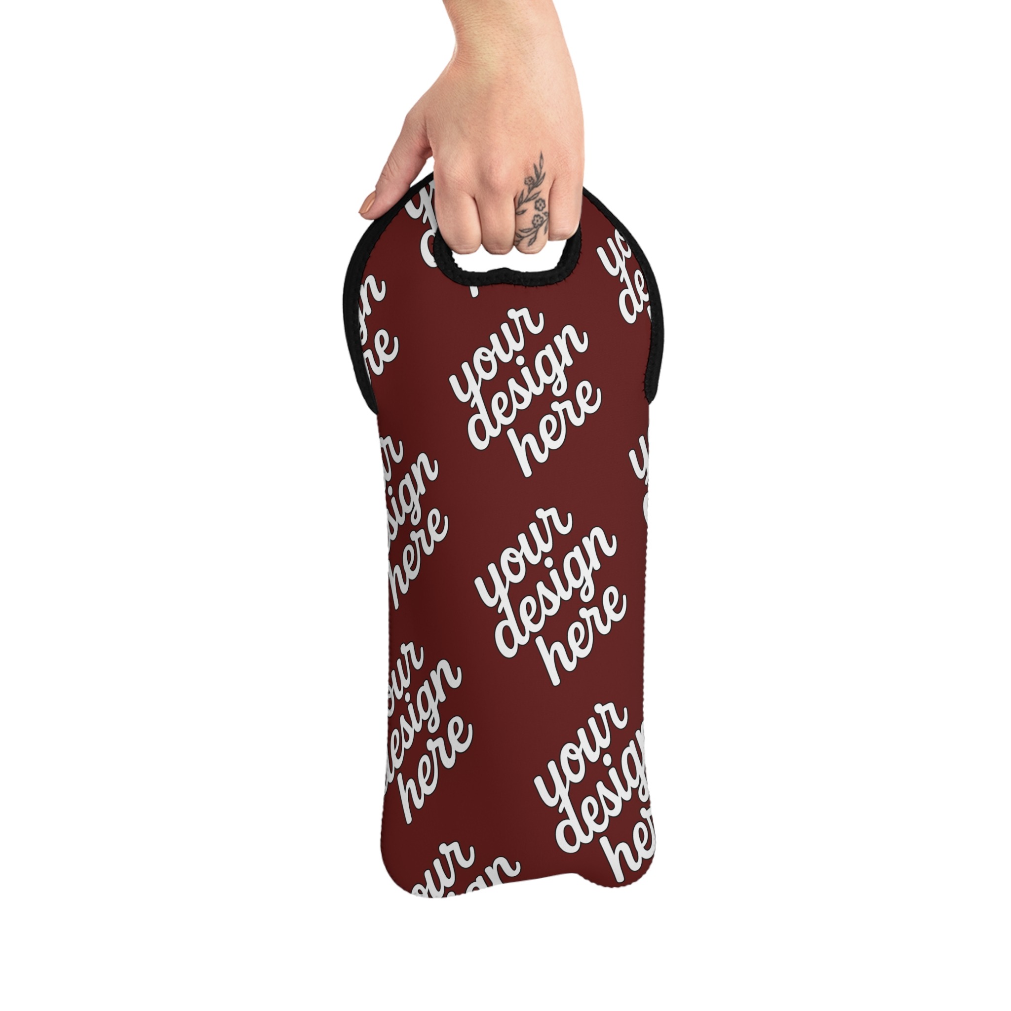 8768326822964215152_2048.jpeg Wine Tote Bag - Stylish Neoprene Bottle Carrier for Wine Lovers and Gift-givers