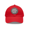 8802814918314918822_2048.webp Dad Hat with Custom Leather Patch, Personalized Gift for Dad, Casual Summer Hat, Adjustable Cap, Father's Day Gift, Gift for Him