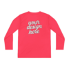 8835468607875220796_2048.webp Custom Youth Long Sleeve Tee for Active Kids, Personalized Athletic Shirt, Ideal for Sports, Birthdays, Gifts, Family Events