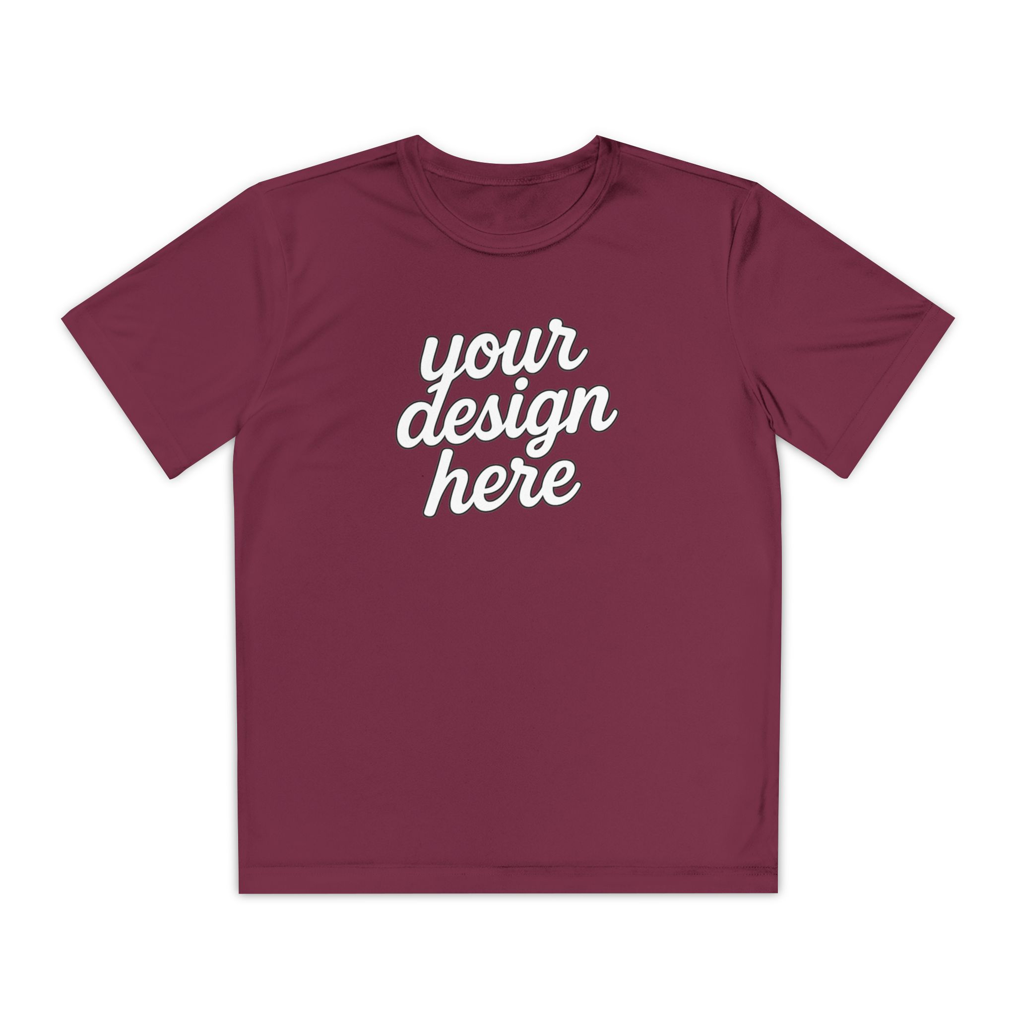 890068255076579863_2048.webp Youth Competitor Tee - Performance Athletic T-Shirt for Kids and Teens