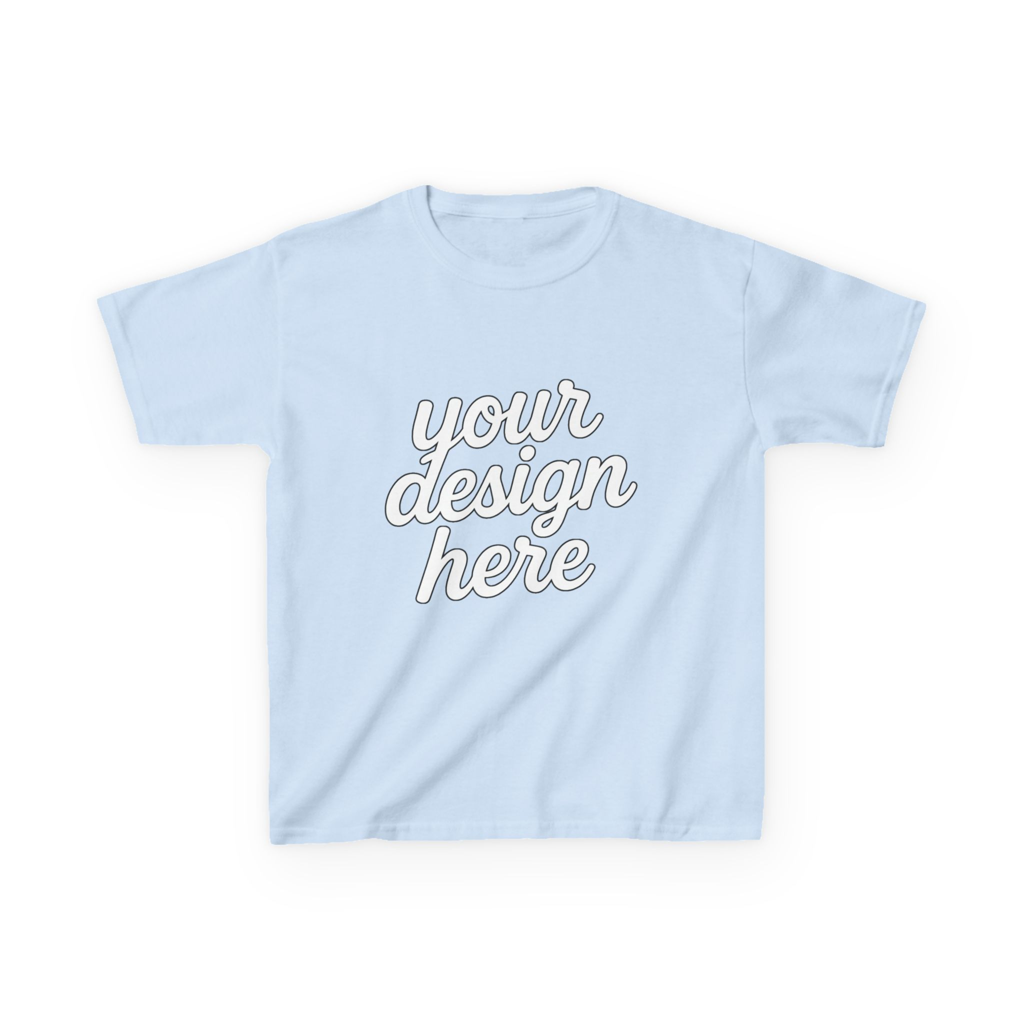 8920017801297873502_2048.webp Kids Heavy Cotton™ Tee - Comfortable & Fun T-Shirt for Boys & Girls, Casual Wear, Birthday Gift, Playtime Essentials, Everyday Style