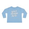 9000322161774303771_2048.jpeg Customizable Toddler Long Sleeve Tee, Kids Fashion, Personalized Gift, Birthday Outfit, Playtime Wear, Baby Shower