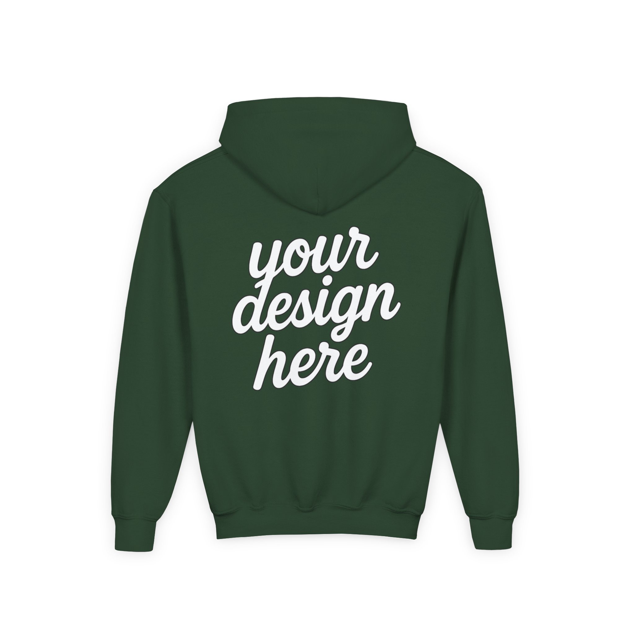 Customizable Youth Hoodie with Stylish Text Design, Personalized Gift, Trendy Streetwear, Perfect for Birthdays, Festive Celebrations, [...]