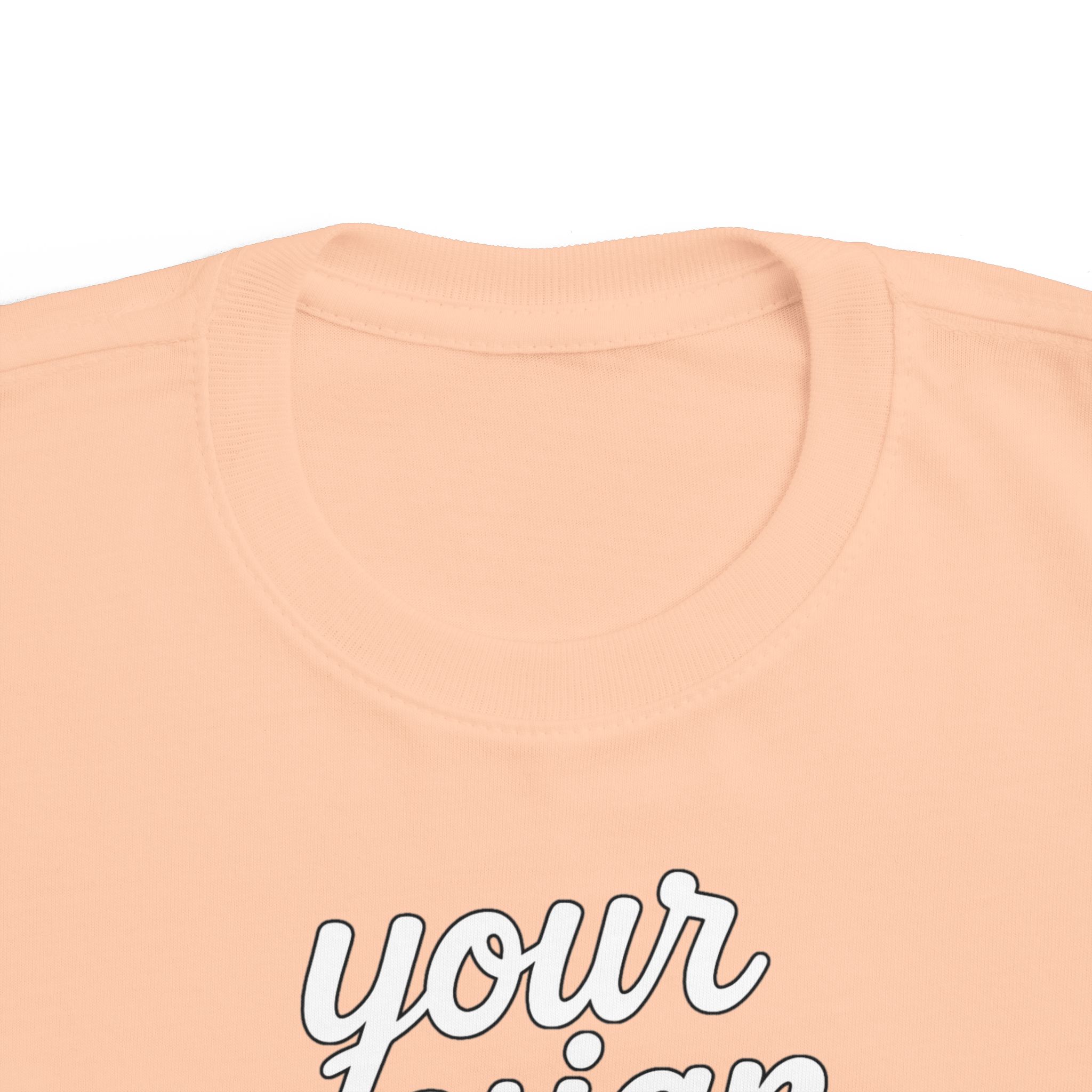 Toddler's Customizable Fine Jersey Tee - Cute Kids Shirt, Birthday Gift, Everyday Wear, Personalized Gift, Playdate Outfit