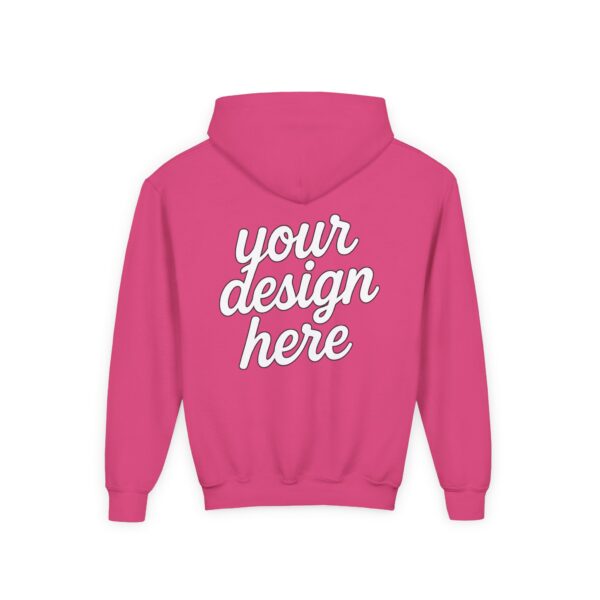 Customizable Youth Hoodie with Stylish Text Design, Personalized Gift, Trendy Streetwear, Perfect for Birthdays, Festive Celebrations, [...]
