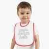 9340985224045068865_2048.jpeg Baby Bibs, Personalized Baby Shower Gift, Cute Infant Apparel, Stylish Feeding Accessory, Unique Baby Gift Idea