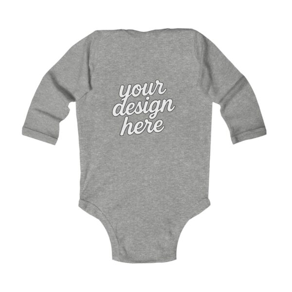 Custom Infant Long Sleeve Bodysuit, Baby Shower Gift, Personalized Baby Outfit, Newborn Clothes, Cute Baby Fashion