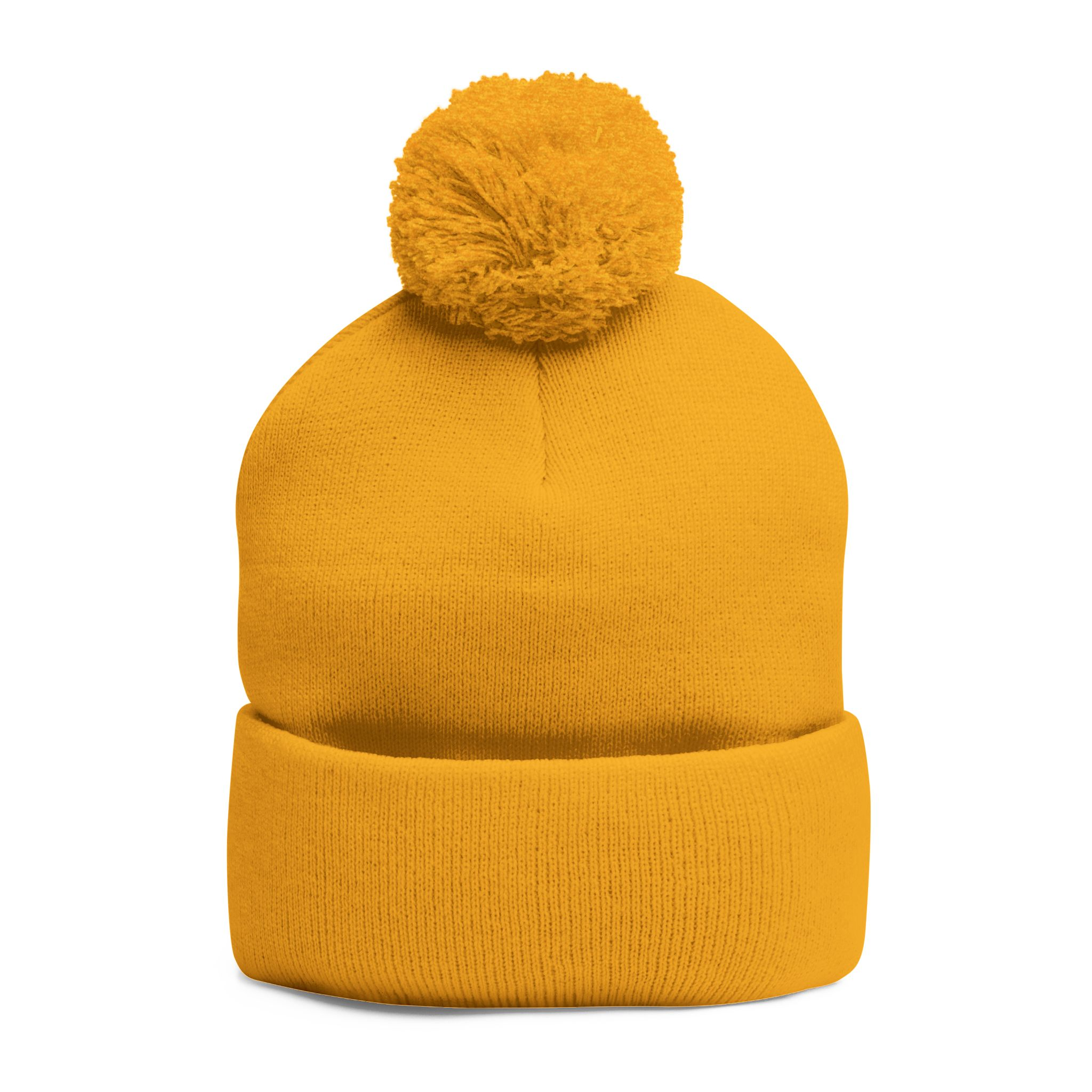 9446450252040232610_2048.webp Cozy Pom-Pom Knit Cap - Custom Embroidered Beanie, Winter Fashion Accessory, Gift for Him/Her, Winter Hat, Casual Headwear